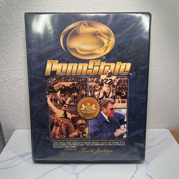 Official PENN STATE Football Commemorative Video Collection - 4 VHS Tapes - Picture 1 of 6